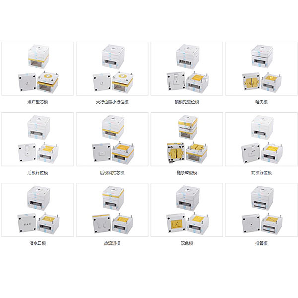 中人ZRMJ-ZS鋁合金注塑模具模型 中人ZRMJ-ZS鋁合金注塑模具模型